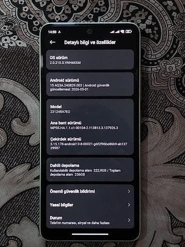 pro 4: Redmi Note 13, 256 GB, rəng - Yaşıl, Barmaq izi, İki sim kartlı, Face ID — 4