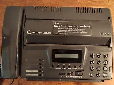 mf 3010 printer: TA Triumph-Adler FX 505 – 3-ü 1-də faks/aparat/kopeir . Almanya — 3