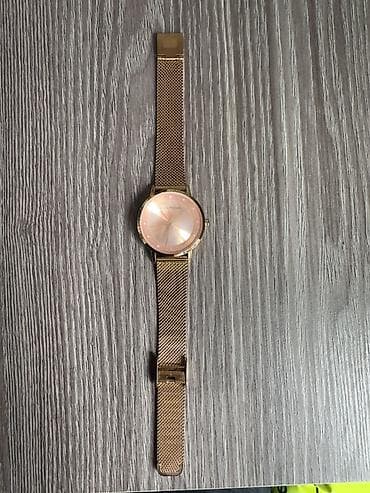 danışan saat: Qol saatı, rəng - Qızılı — 1