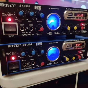 ses yazan cihazlar: Sesguclendirici usilitel amplifier karaoke mikrafon echo FM radio USB — 2