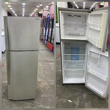 2 qapılı Toshiba Soyuducu Satılır, rəng - Gümüşü