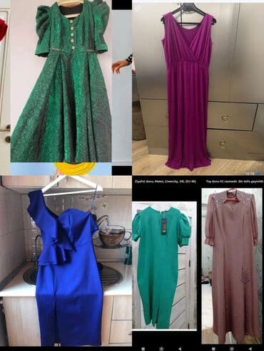 ev ucun donlar: Ziyafət donu, Maksi, Massimo Dutti, L — 10