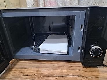 Mikrodalğalı soba Gorenje, Ayrıca dayanan, Mikrodalğalar ilə, rəng - Qara