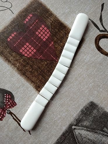 Təsbehlər: Təsbeh əl işidir Wahts app aktivdir - Material: bərk, hamar səthli ağ — 3