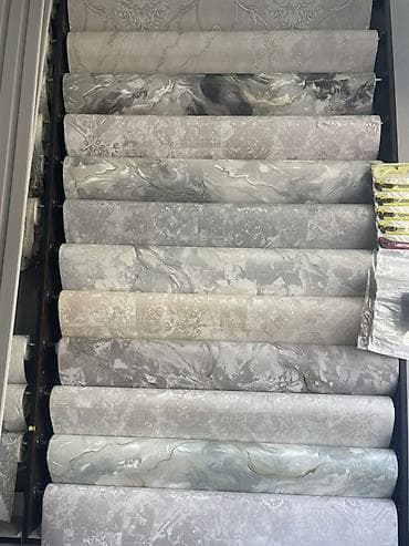 Mərmər teksturalı döşəmə örtükləri (linoleum/PVC rulon) - Rulon