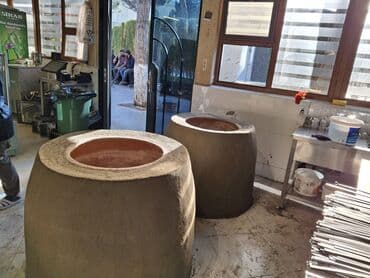 Словари: Təndir sobası – peşəkar çörəkbişirmə üçün - Material: qalın divarlı — 2