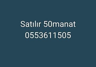 Сельско-хозяйственное оборудование: Elan mətni şəkldə göstərilib: “Satılır 50 manat”. Başqa məlumat — 1