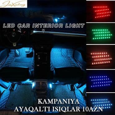 запчасти для авто: Salon üçün rəng dəyişən led işıqlar bundan başqa hər növ avtomobi̇l — 1