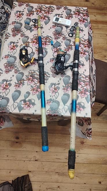 Alət dəstləri: Balıqçılıq seti – teleskopik"" bir" ededi 30 du. qarmaqlar və — 1