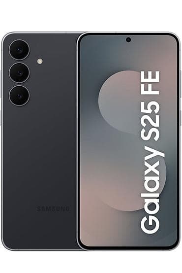 samsunq not 9: Samsung Galaxy S25 FE, 8 GB, rəng - Qara, Sensor — 3