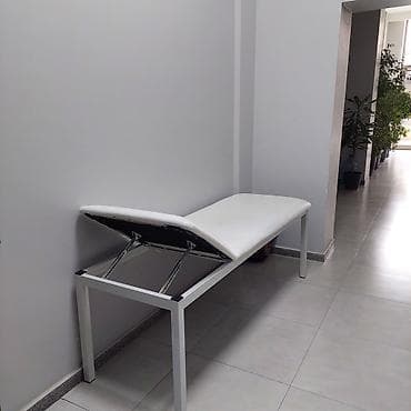 2.5 kabel: İşlənmiş, Masaj kuşetkası, Qatlanmayan, rəng - Ağ — 5