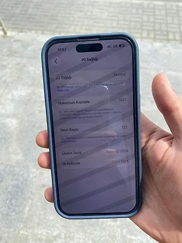 apple ipad 13: IPhone 13, 128 GB, Mavi, Face ID — 3