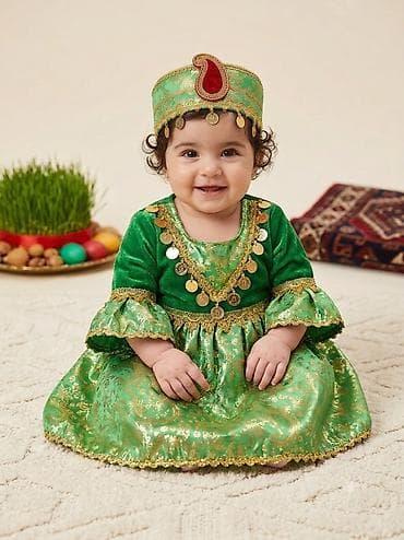 Национальные костюмы: Национальный костюм, Для девочек, 3 - 6 мес., Новый — 1
