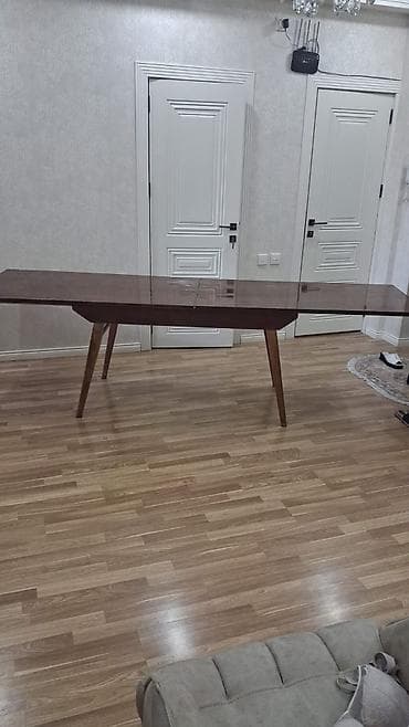 saloglu mebel stol stul: Qonaq masası, Açılan, Taxta, Dördbucaq masa — 4