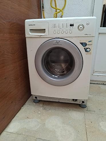 et masini: Paltaryuyan maşın Samsung, 6 kq, İşlənmiş, Qurutmasız — 1