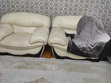 i̇ki oturacaqlı: İşlənmiş, Klassik divan, 2 kreslo — 1