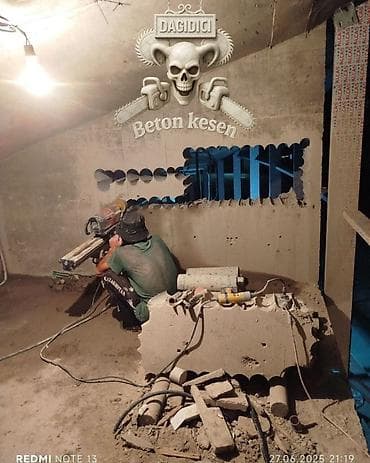 dirnaq şekilleri: Beton kəsmə və karot xidməti. Xidmətə beton, dəmir-beton və digər — 6