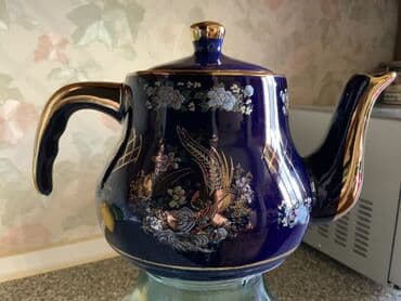 caydanliq: Новый, цвет - Синий, Заварочный чайник, 0,7 л — 1