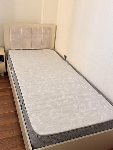 İşlənmiş, Təknəfərlik çarpayı, Bazasız, Matras ilə, Siyirməsiz — 2