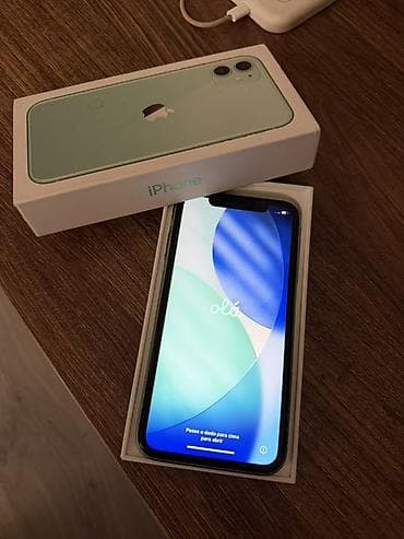 Компьютеры, ноутбуки и планшеты: IPhone 11, 128 ГБ, Зеленый — 1