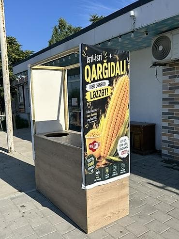 Satılır: Qaynar qarğıdalı satışı üçün köşk/stend Qazanına kimi lalafo.az -da Satılır: Qaynar qarğıdalı satışı üçün köşk/stend Qazanına kimi