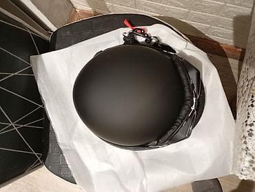 moto debilge: Təzə yeni Retro üslublu motosiklet dəbilqəsi + eynək dəsti (şlem — 5