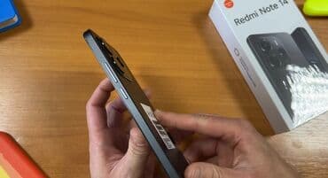 telefon tecili satlir: Redmi Note 14, 256 GB, rəng - Qara, Sensor, Barmaq izi, İki sim kartlı — 3