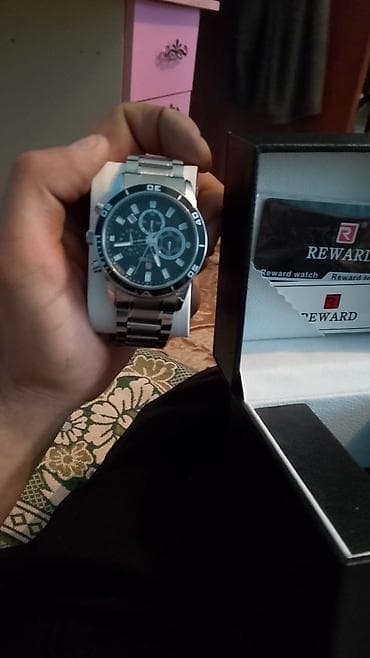 telfon saat: Qol saatı, Reward, rəng - Gümüşü — 2