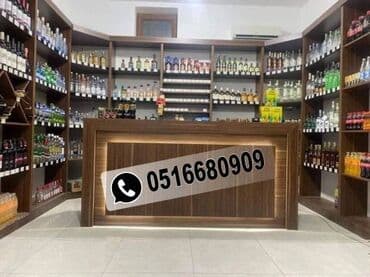 Şərab evi vitrin mebellərin hazırlanmaıs