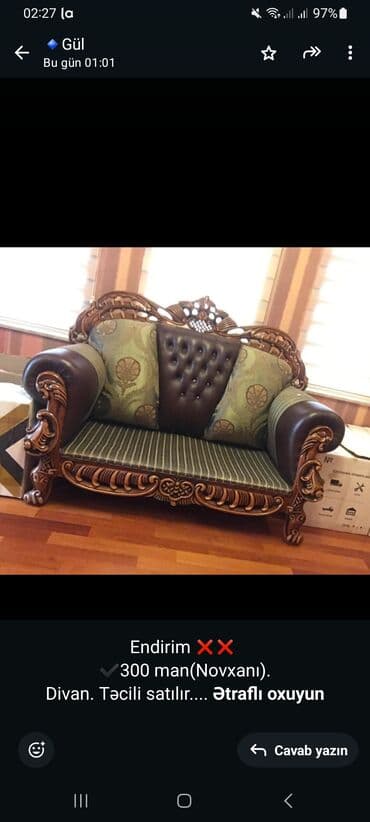 divan satilir tecili: Divan — 1