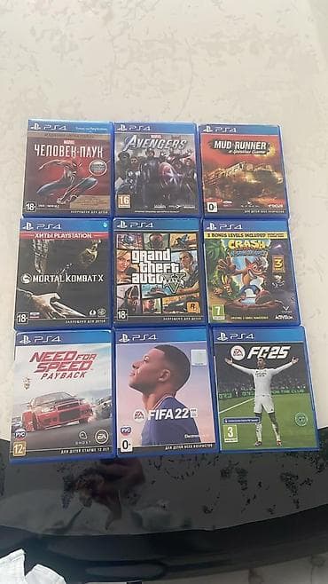 irshad telecom playstation 4: PlayStation 4 oyun konsolu paketi - Model: PS4 (şəkildə göstərilən — 6