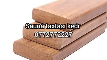 taxta kub: Sauna taxtaları, sauna materyalları. Lipa, kanada kedri, termo lipa — 2