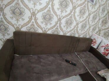 metbex kunc divani: Künc divan, İşlənmiş, Bazalı, Vеlur parça, Çatdırılma yoxdur — 4