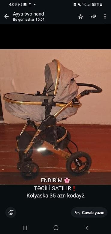 Çıxarılmayan beşikli araba — 1