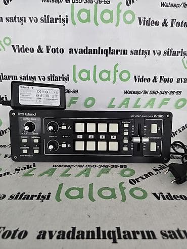 Roland V-1HD – HD PTS pult Çox etibarlı və güvəni sadə. Gəlmədir