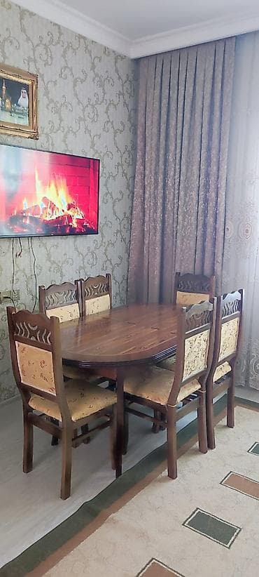 par: Qonaq otağı üçün, Açılan, Oval masa, 6 stul — 1