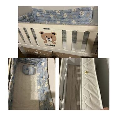 Oğlan və qız üçün, Dördbucaq, Beşik, Dəst ilə, Matras ilə