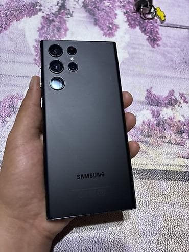 ayfon 17 dubay: Samsung Galaxy S22 Ultra, 128 GB, rəng - Qara, Sensor — 5