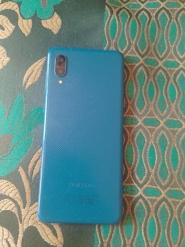 samsung tab s6: Samsung Galaxy A02, 32 GB, rəng - Mavi, İki sim kartlı — 2