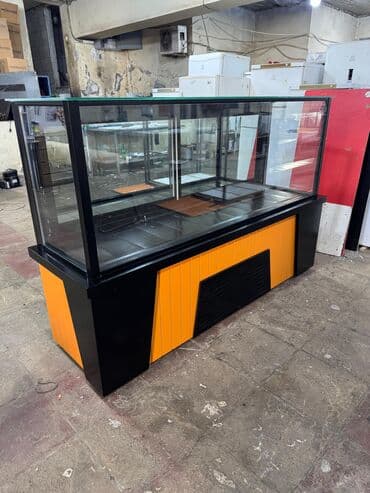 Soyuduculu vitrin – şüşə vitrinin içi işıqlandırmalı, ön və yan lalafo.az -da Soyuduculu vitrin – şüşə vitrinin içi işıqlandırmalı, ön və yan