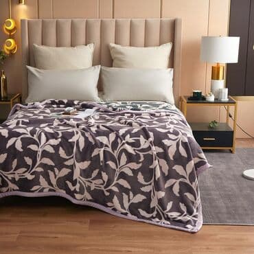 вязаный плед: Новый цвет - Серый Плед, Платная доставка — 5