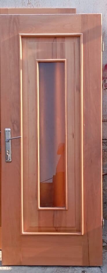 купить дверь межкомнатную: 5 ədəd fıstıq qapı: 4 ədəd şüşəli 1 ədəd sadə - Material:fıstıq - — 2