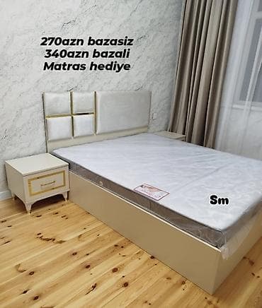 kreditle divanlar: İkinəfərlik çarpayı, 2 tumba, Yeni — 1
