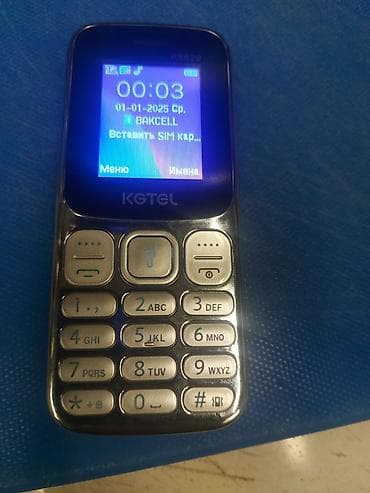 bakcell modem: KGtel K6620 düyməli mobil telefon - İki SIM kart dəstəyi (ekranda — 1