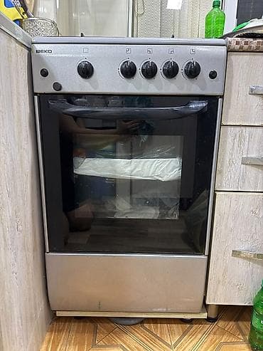 efba soba: Beko qaz sobası və soba bölməsi -Ölçü-50х50 - 4 qaz ocaqlı panel — 1