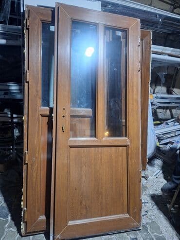 Ofis üçün İşlənmiş Giriş qapısı 80x200 sm Petlə ilə, Zəmanətli, Ödənişli quraşdırma, Ünvandan götürmə