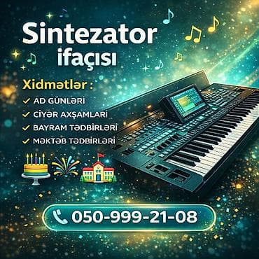 Sağlamlıq və gözəllik: Sintezator ifaçısı – peşəkar canlı musiqi xidməti Tədbirlər üçün — 2