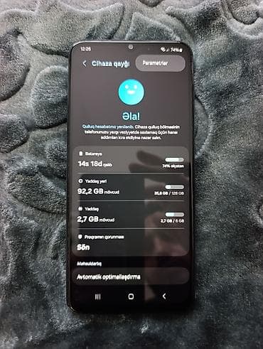 asus zenfone 3: Samsung Galaxy A32, rəng - Boz, İki sim kartlı — 7