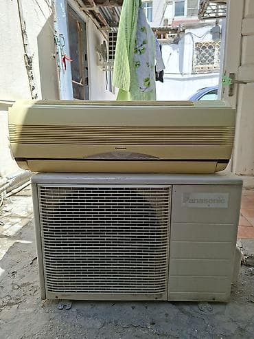 panel radiator: Panasonic split kondisioner komplekti (daxili və xarici blok) - — 6
