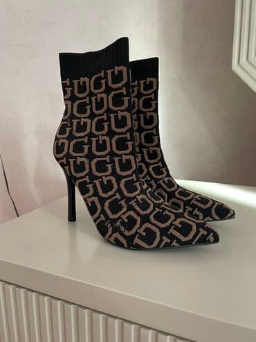 botlar: Guess, Ölçü: 37, rəng - Qəhvəyi, Yeni — 2